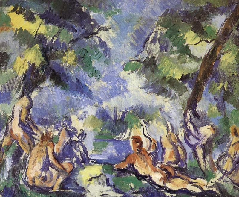 Paul Cezanne Bath nine women who china oil painting image
